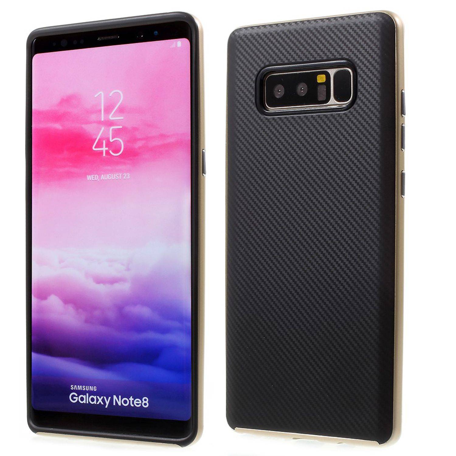 Samsung Galaxy Grand Prime Plus Handyhülle Backcover Gold