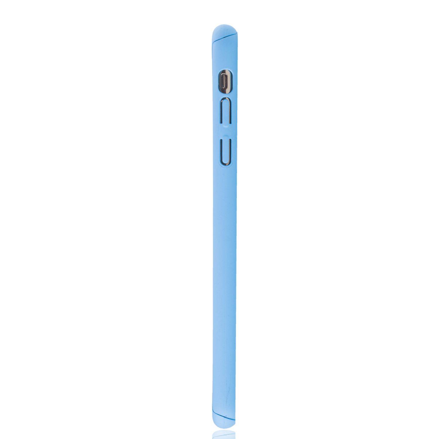 Apple iPhone XS Max Handyhülle 360 Grad Schutz Full Cover Blau