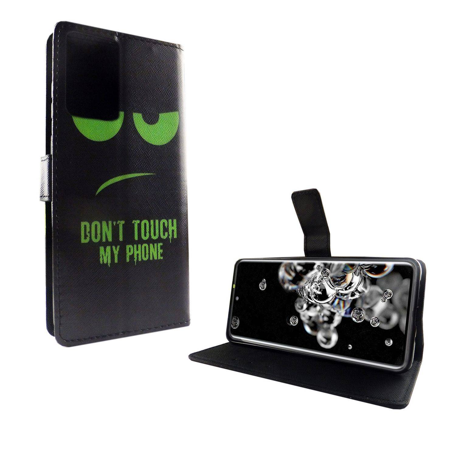 Samsung Galaxy S20 Ultra Handyhülle Bookcover Schwarz