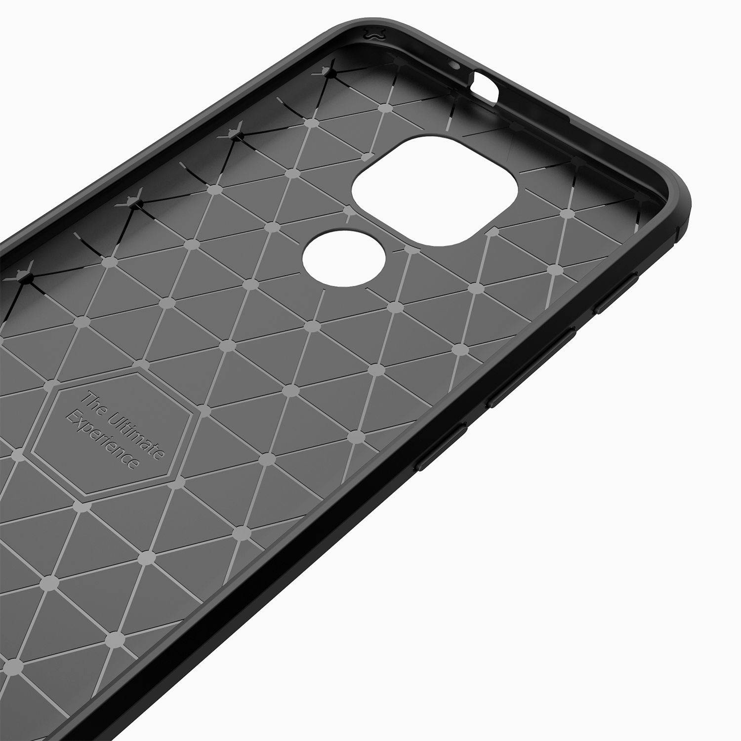 Motorola Moto G9 Play Handyhülle Backcover Schwarz