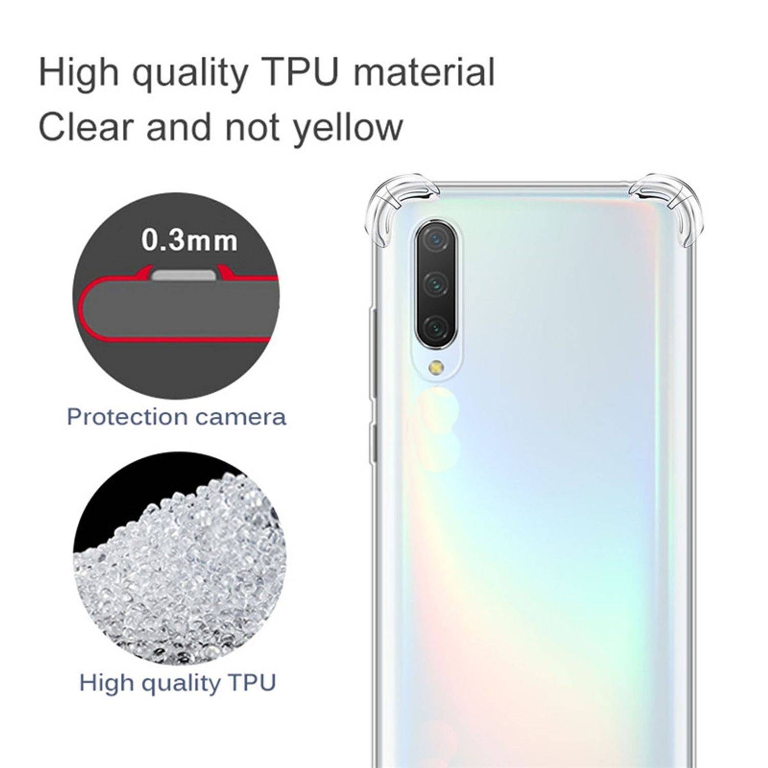 Realme X50 5G Schutzhülle Backcover Transparent