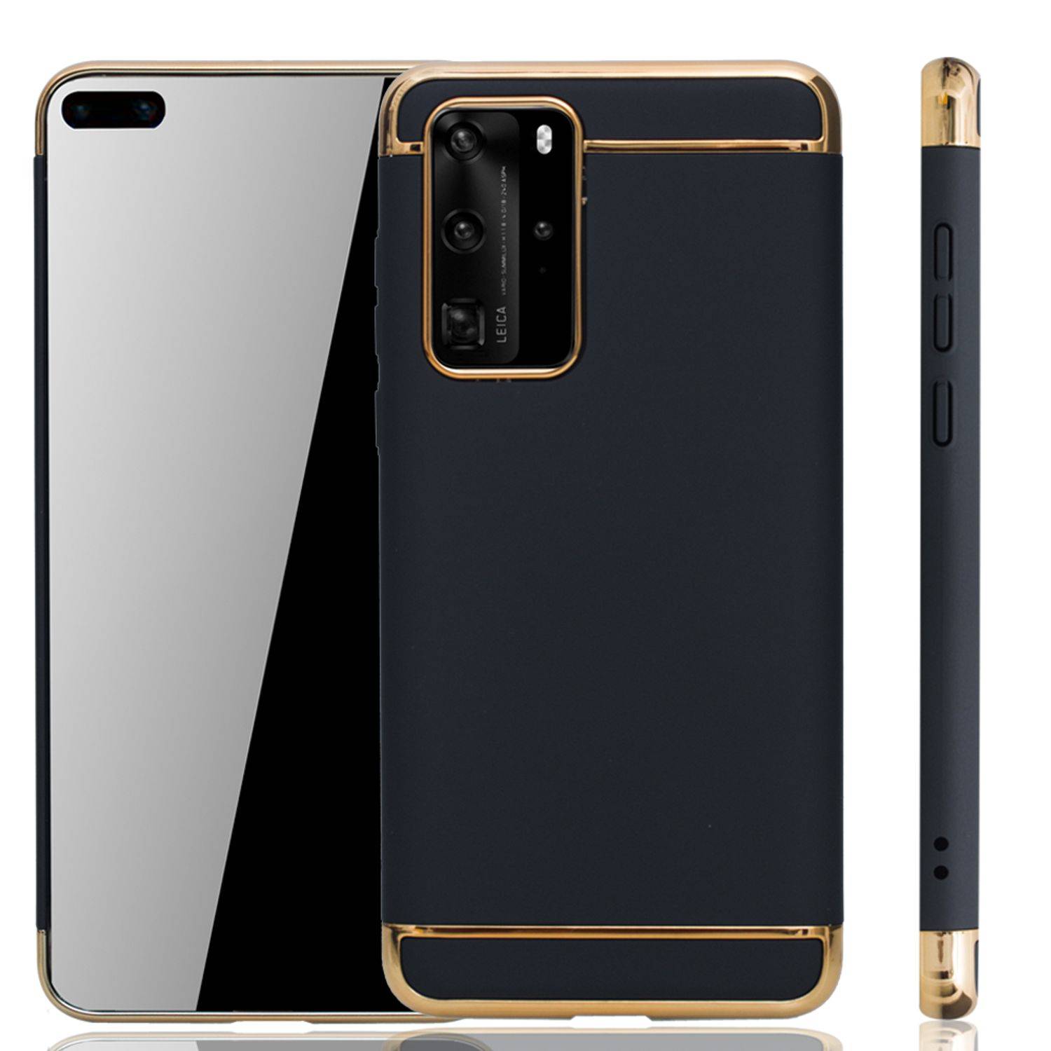 Huawei P40 Handyhülle Backcover Schwarz