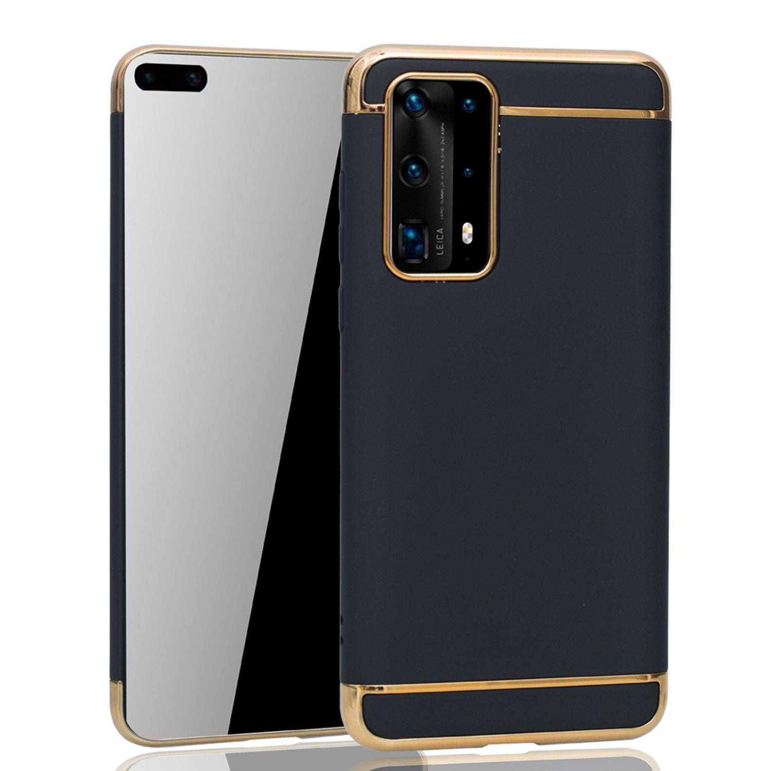 Huawei P40 Handyhülle Backcover Schwarz