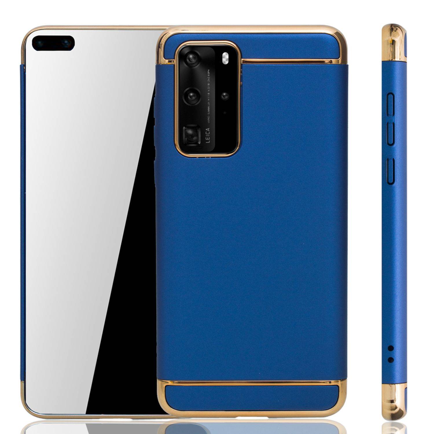 Huawei P40 Handyhülle Backcover Blau