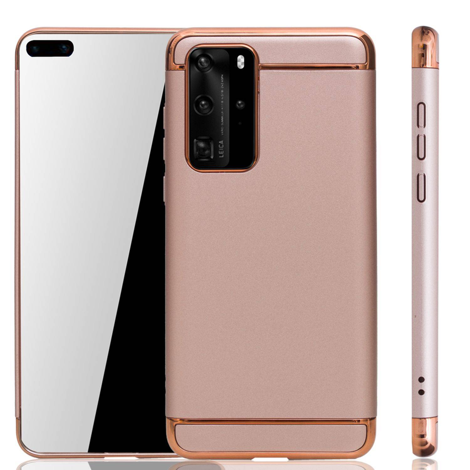 Huawei P40 Handyhülle Backcover Rosa