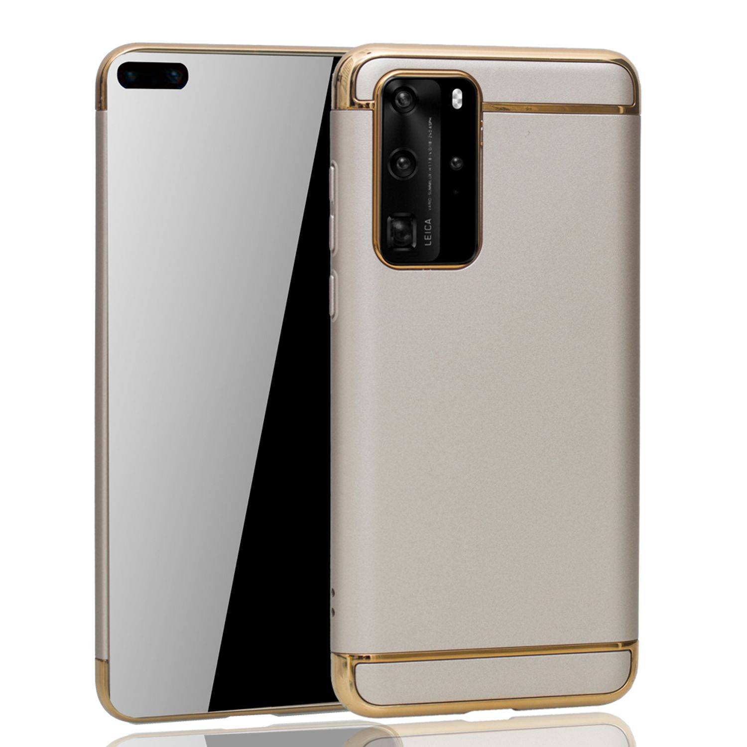 Huawei P40 Handyhülle Backcover Gold