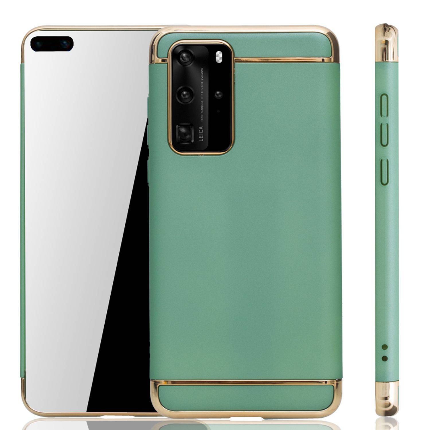 Huawei P40 Handyhülle Backcover Grün