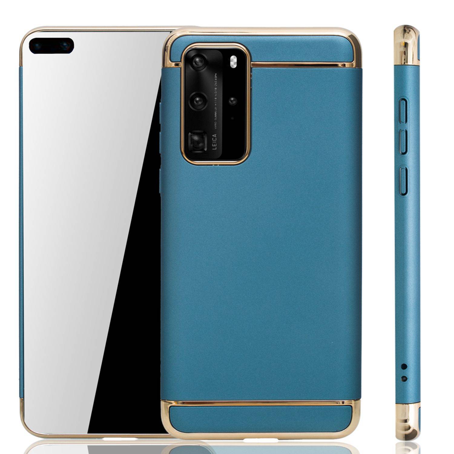 Huawei P40 Handyhülle Backcover Blau