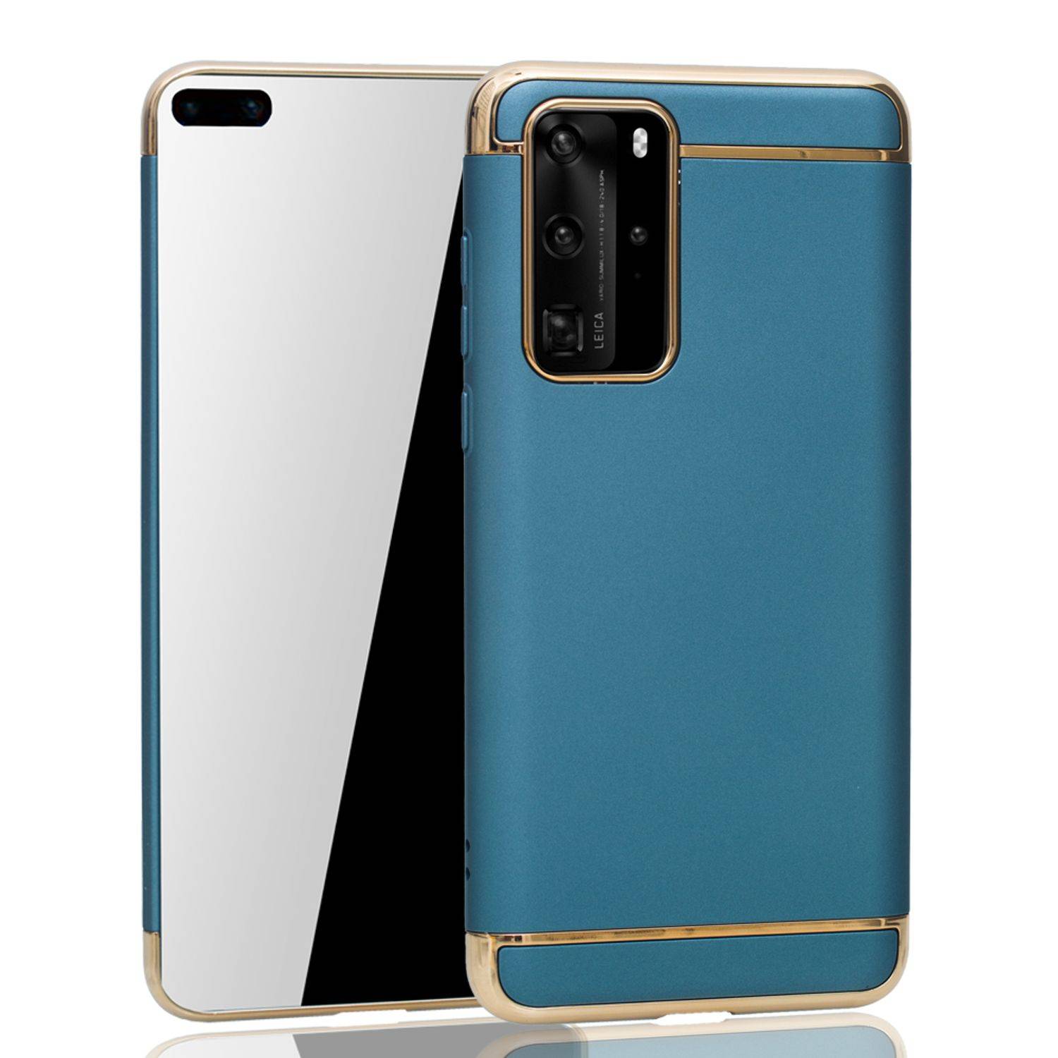 Huawei P40 Handyhülle Backcover Blau