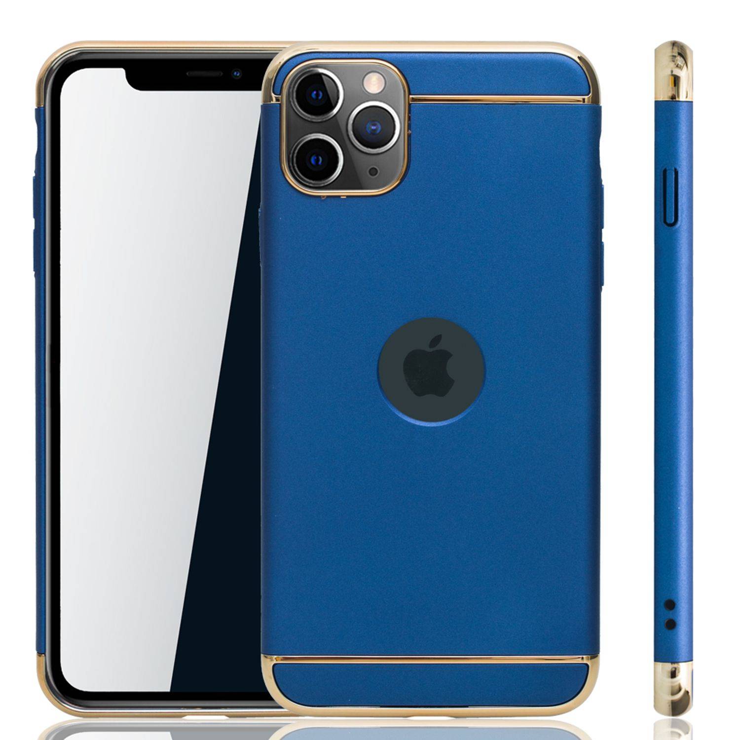 Apple iPhone 11 Pro Max Handyhülle Backcover Blau