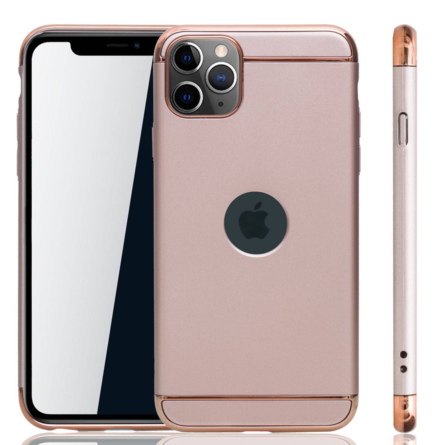 Apple iPhone 11 Pro Max Handyhülle Backcover Rosa