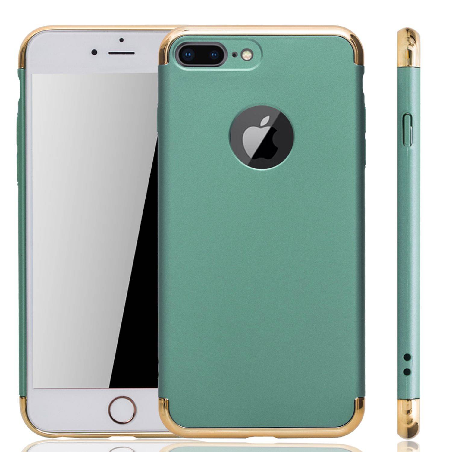 Apple iPhone 7 Plus Handyhülle Backcover Grün