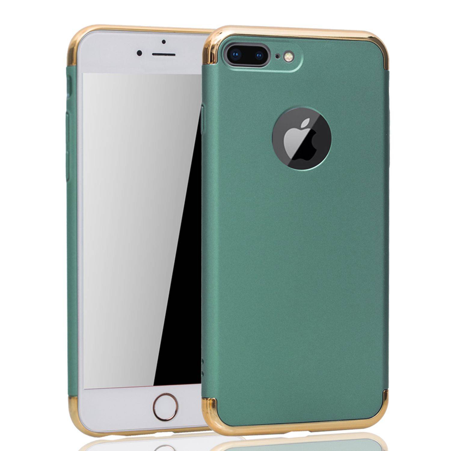 Apple iPhone 7 Plus Handyhülle Backcover Grün