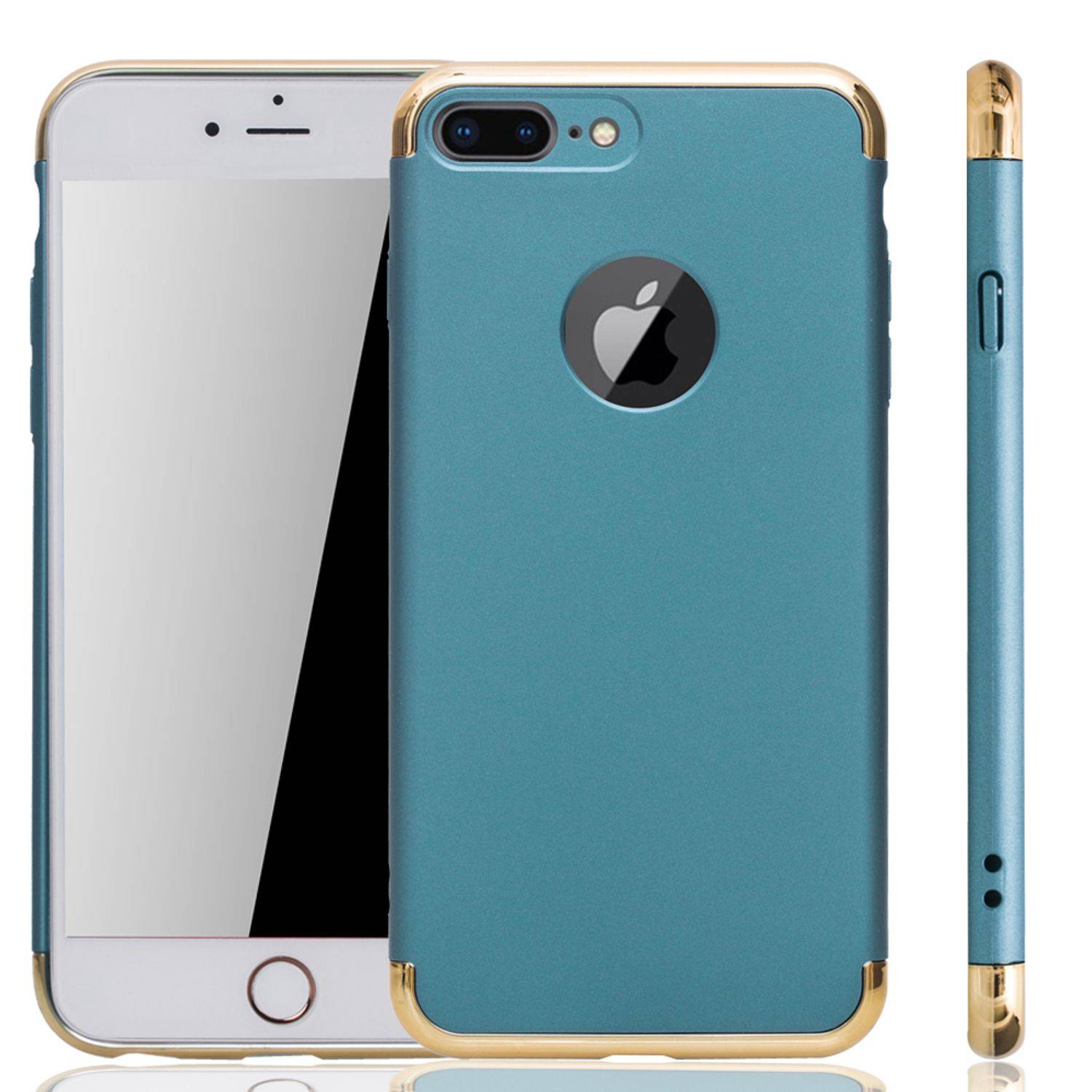 Apple iPhone 7 Plus Handyhülle Backcover Blau