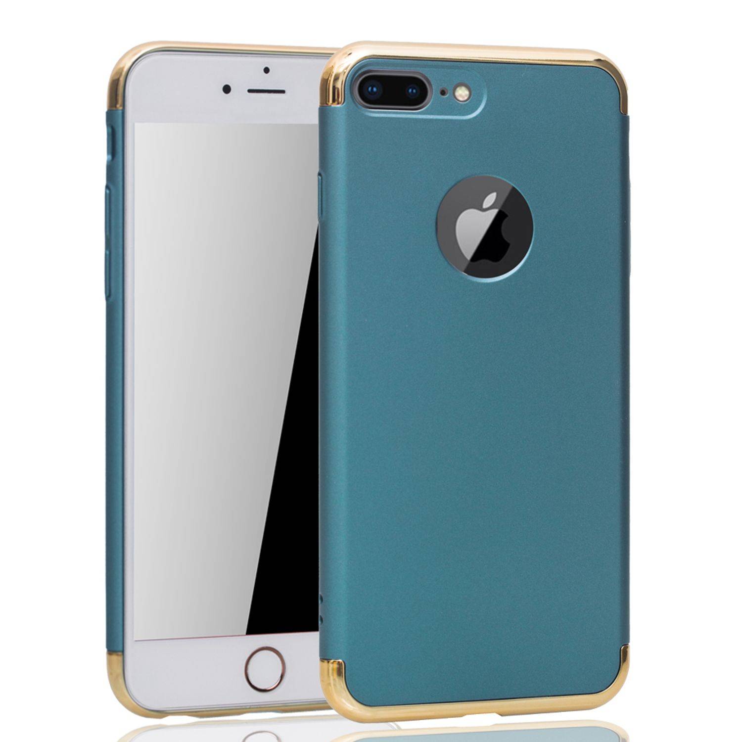 Apple iPhone 7 Plus Handyhülle Backcover Blau
