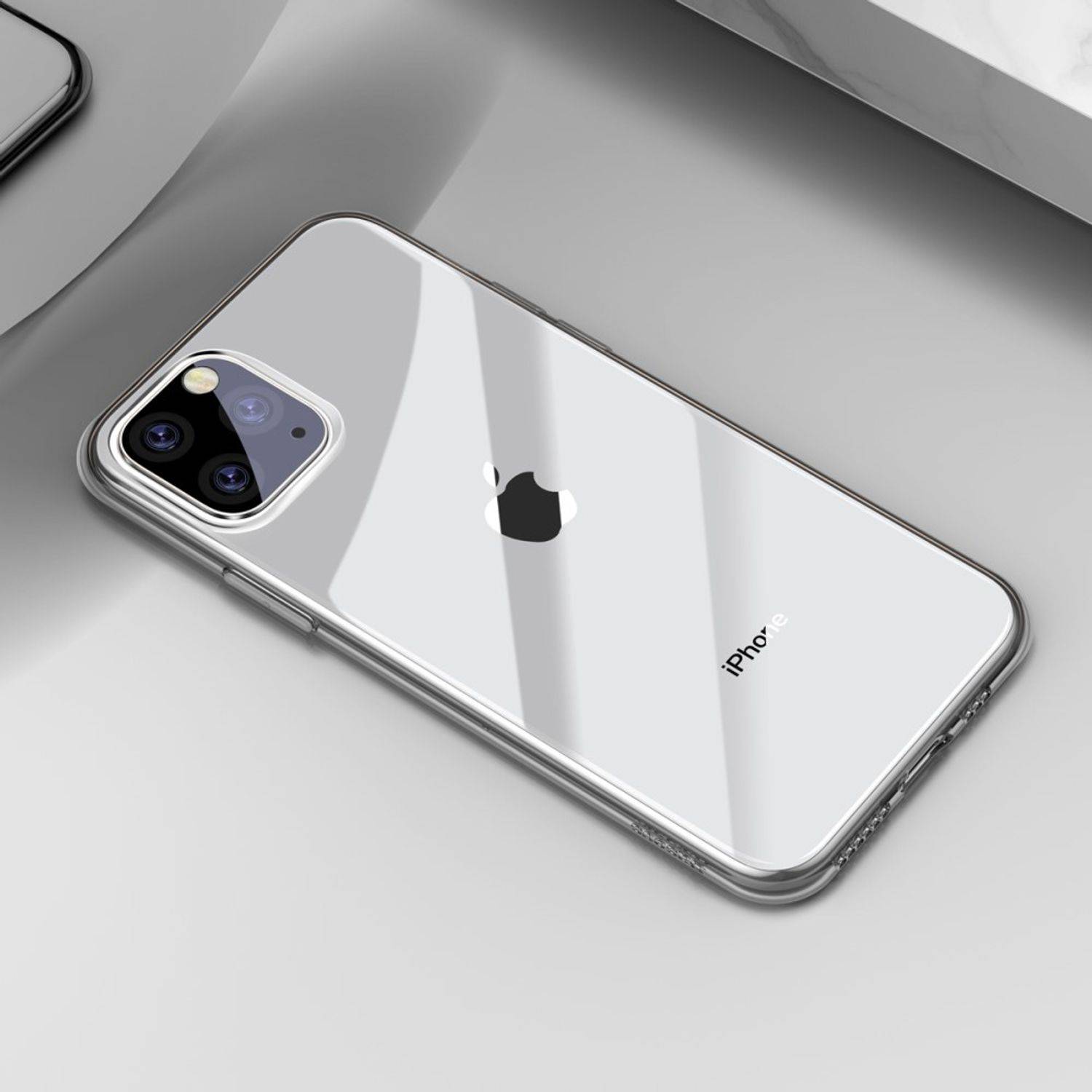 Apple iPhone 11 Handyhülle Ultra Dünn Bumper Backcover Transparent