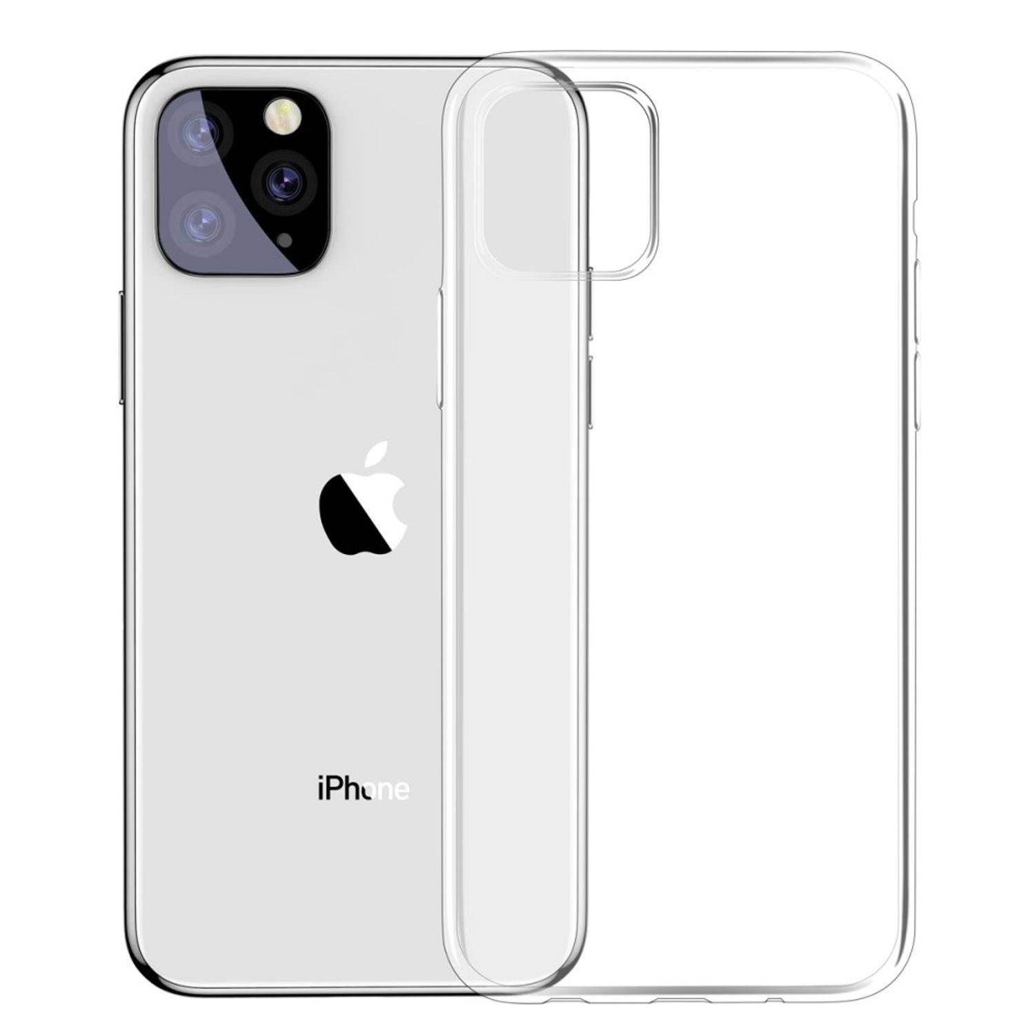 Apple iPhone 11 Pro Max Handyhülle Ultra Dünn Bumper Backcover Transparent