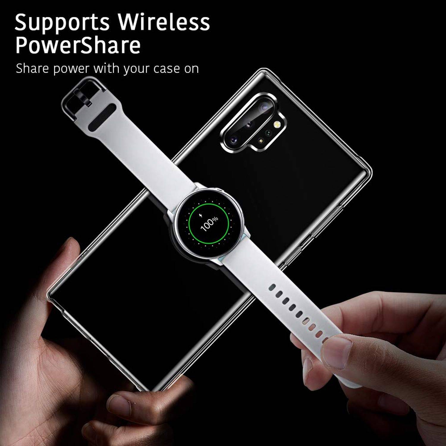Samsung Galaxy Note 10 Plus Handyhülle Ultra Dünn Bumper Backcover Transparent