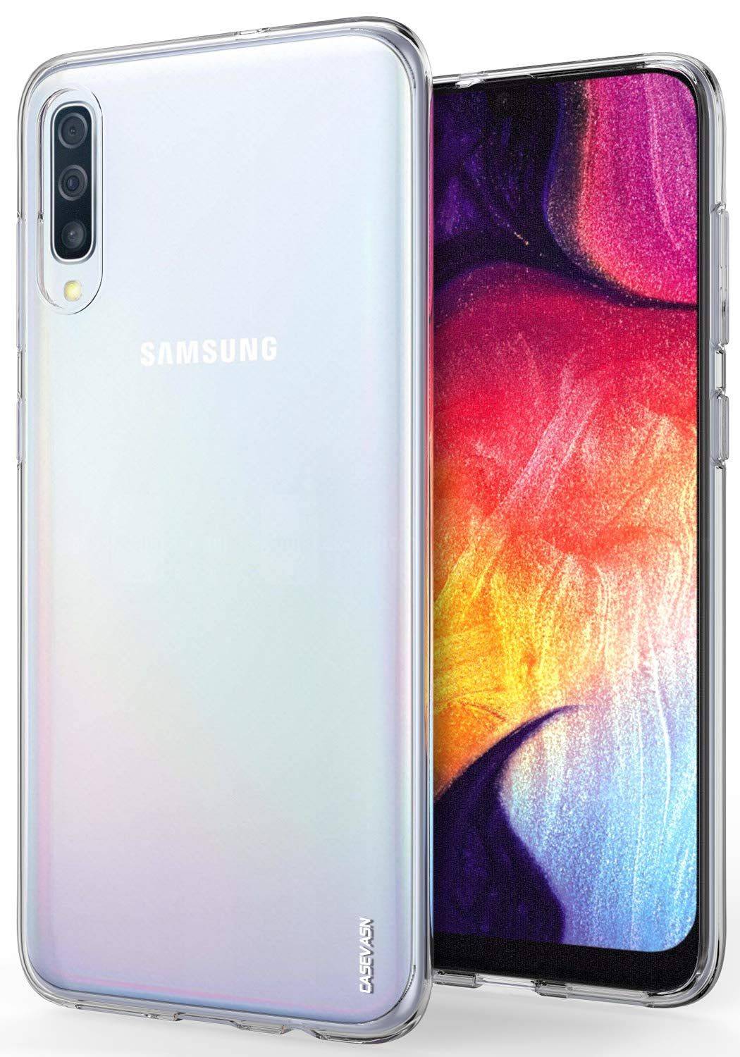 Samsung Galaxy A30s Handyhülle Ultra Dünn Bumper Backcover Transparent