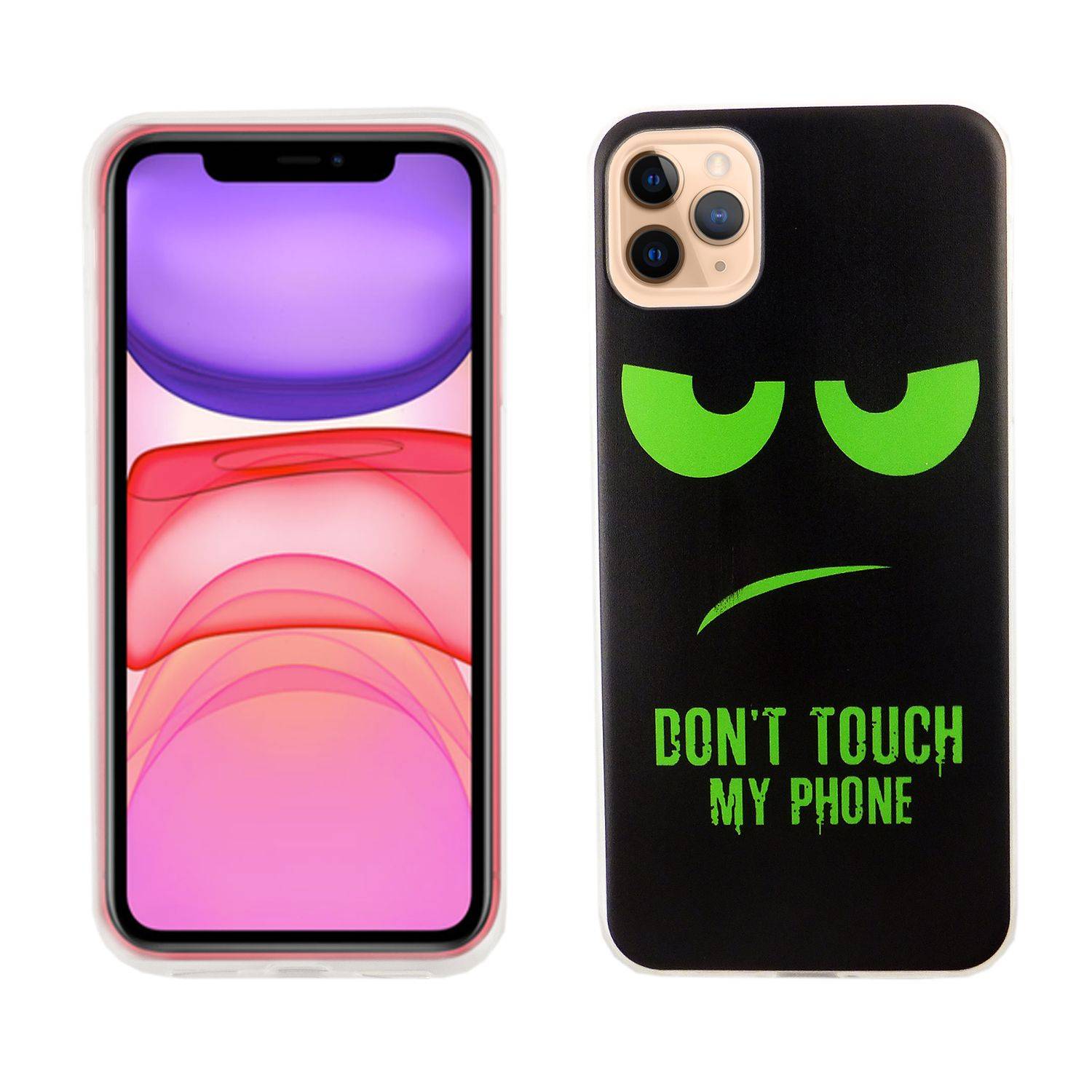 Apple iPhone 11 Pro Max Handyhülle Bumper Backcover Grün