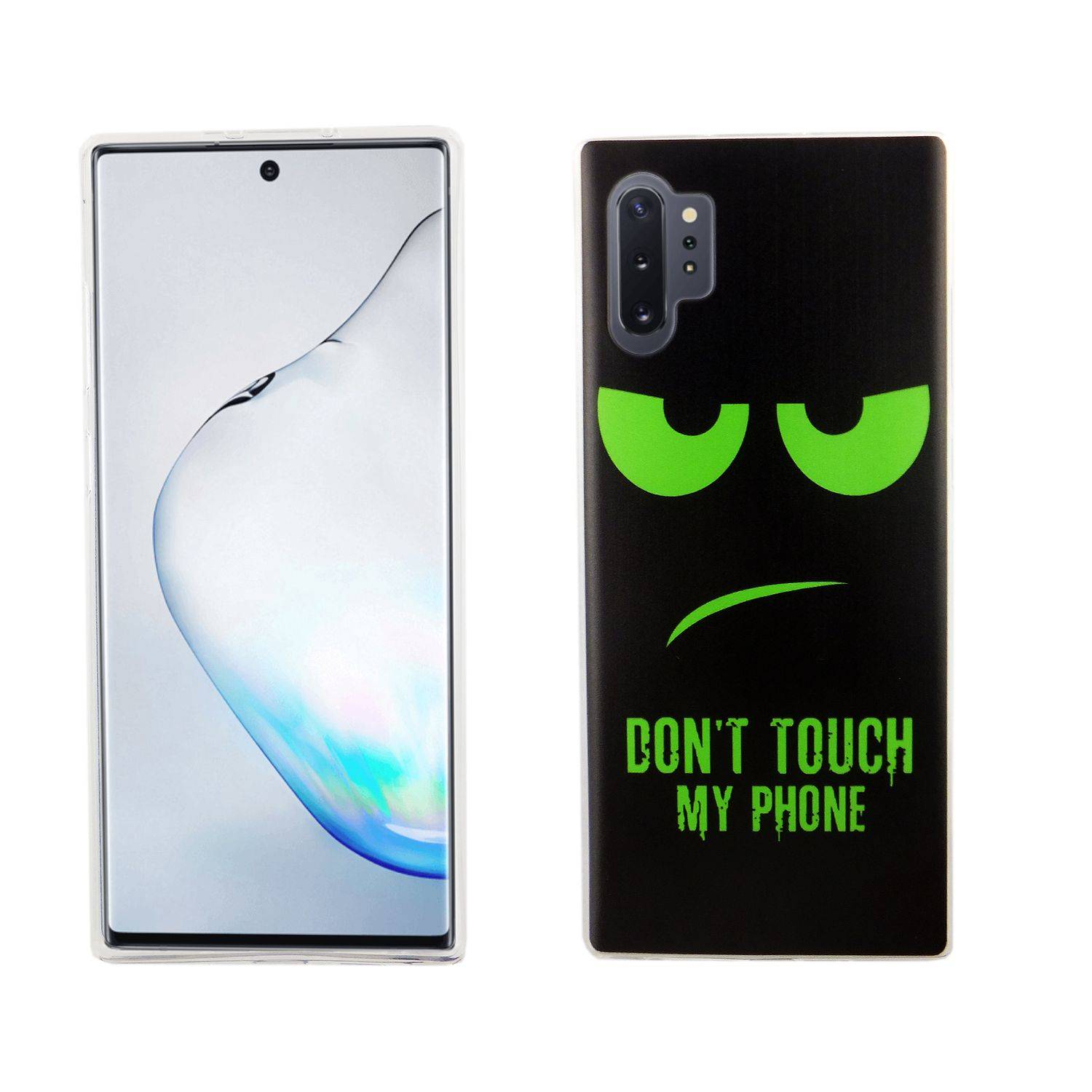 Samsung Galaxy Note 10 Plus Handyhülle Bumper Backcover Grün
