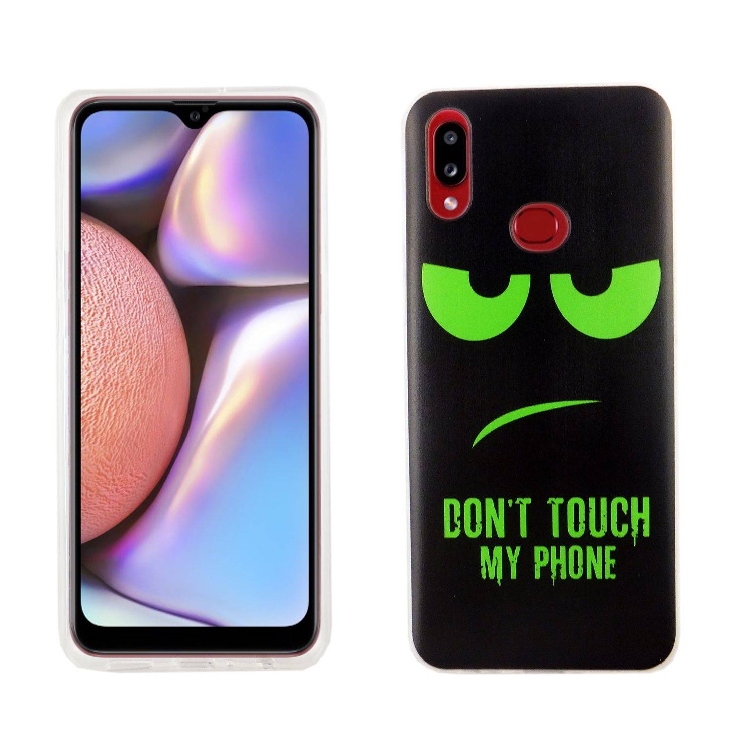 Samsung Galaxy A10s Handyhülle Bumper Backcover Grün