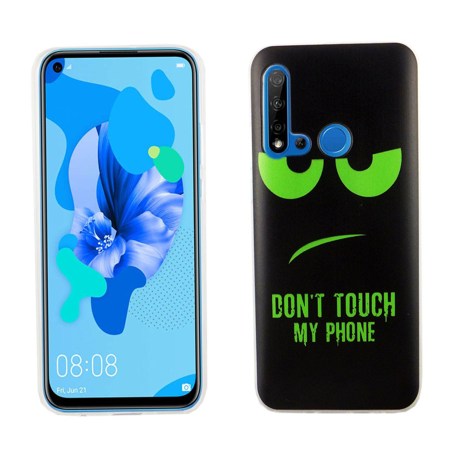 Huawei P20 Lite 2019 Handyhülle Bumper Backcover Grün