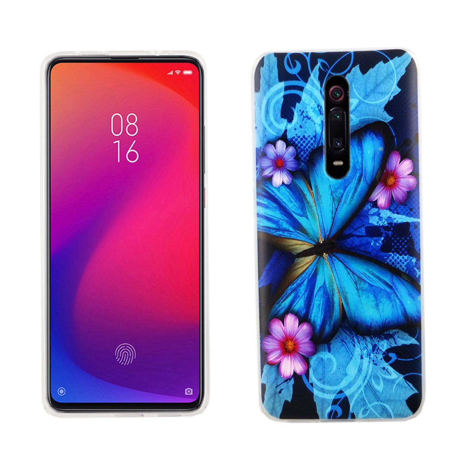 Xiaomi Mi 9T Handyhülle Bumper Backcover Blau