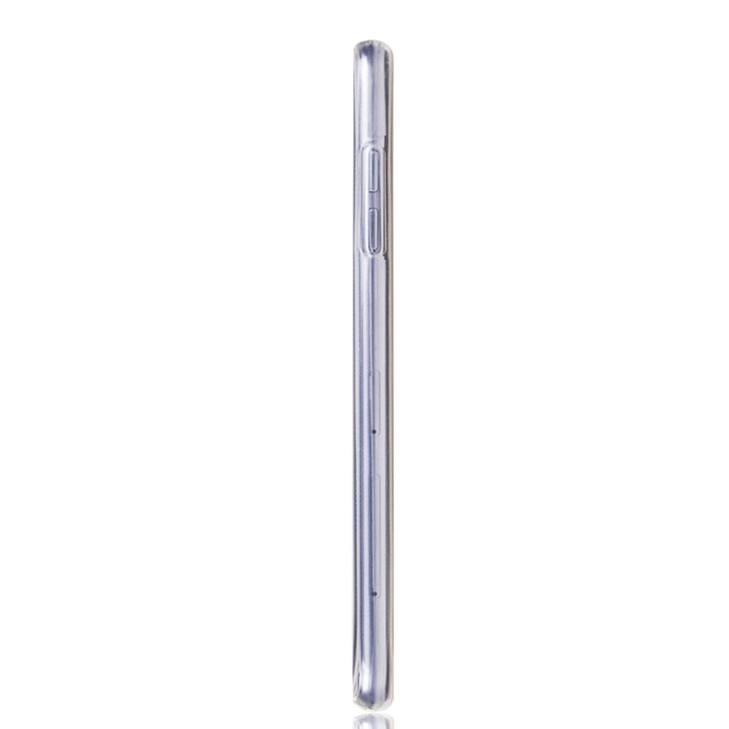 Samsung Galaxy A6 Plus (2018) Handyhülle Full-Cover 360 Grad Full Cover Transparent