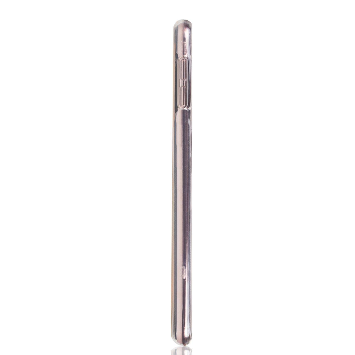 Samsung Galaxy J8 (2018) Handyhülle Full-Cover 360 Grad Full Cover Transparent