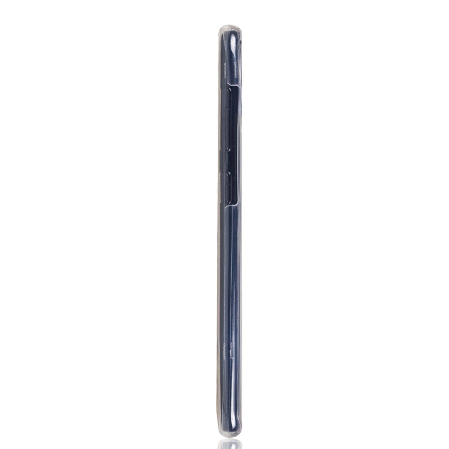 Samsung Galaxy M30 Handyhülle Full-Cover 360 Grad Full Cover Transparent