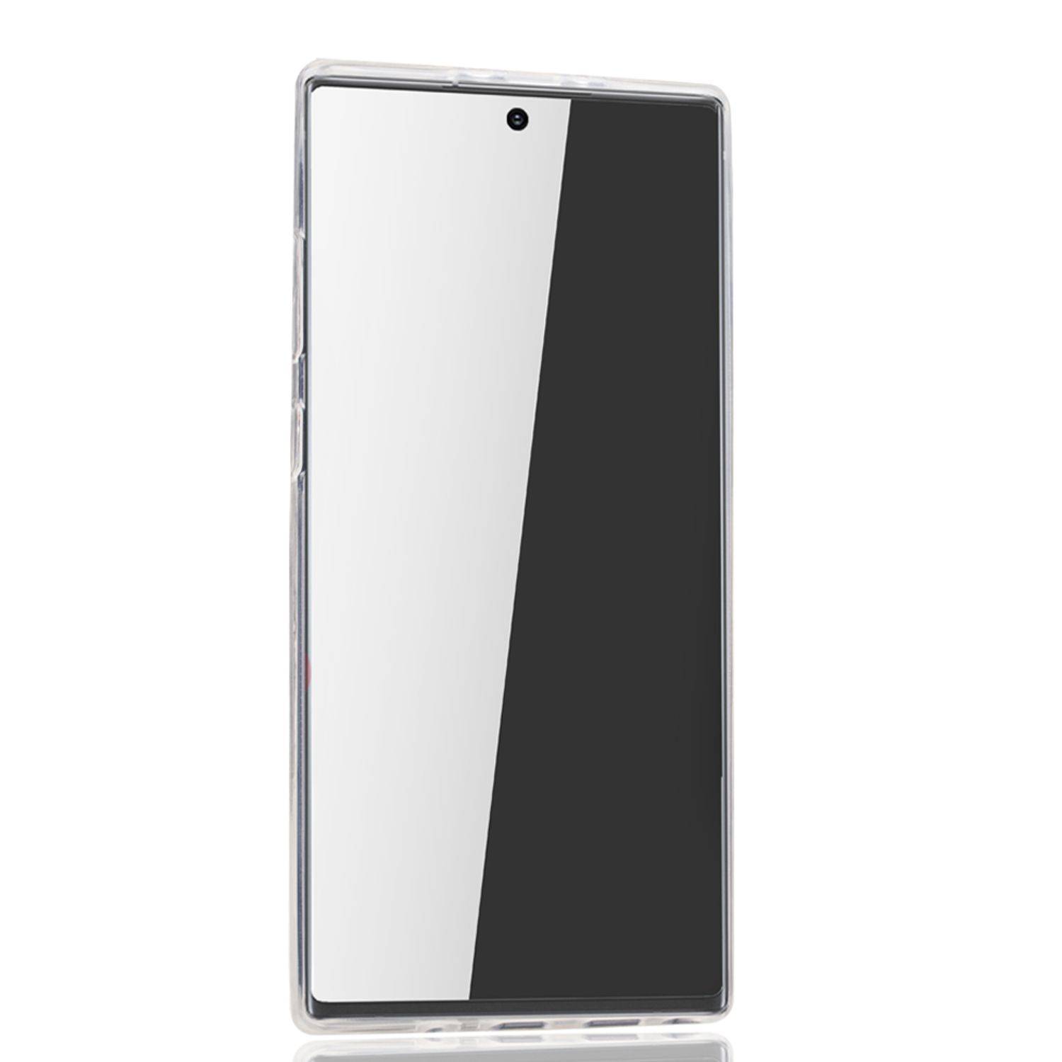 Samsung Galaxy Note 10 Handyhülle Full-Cover 360 Grad Full Cover Transparent