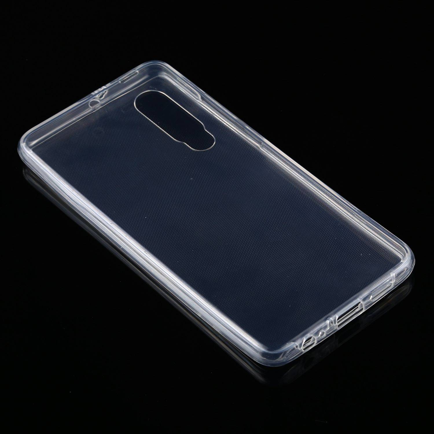Huawei P30 Handyhülle Full-Cover 360 Grad Full Cover Transparent