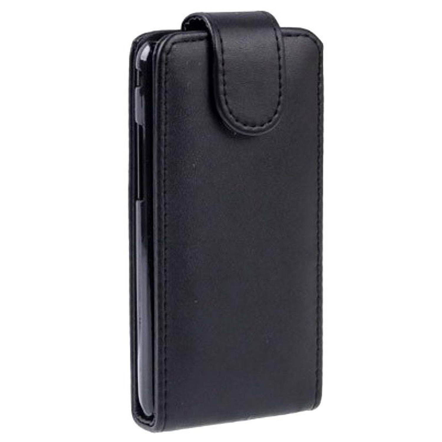 Samsung Omnia Handyhülle Backcover Schwarz