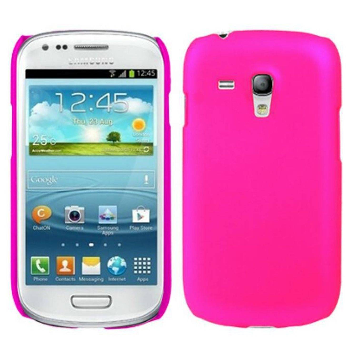 Samsung Galaxy S3 Mini Handyhülle Backcover Rosa