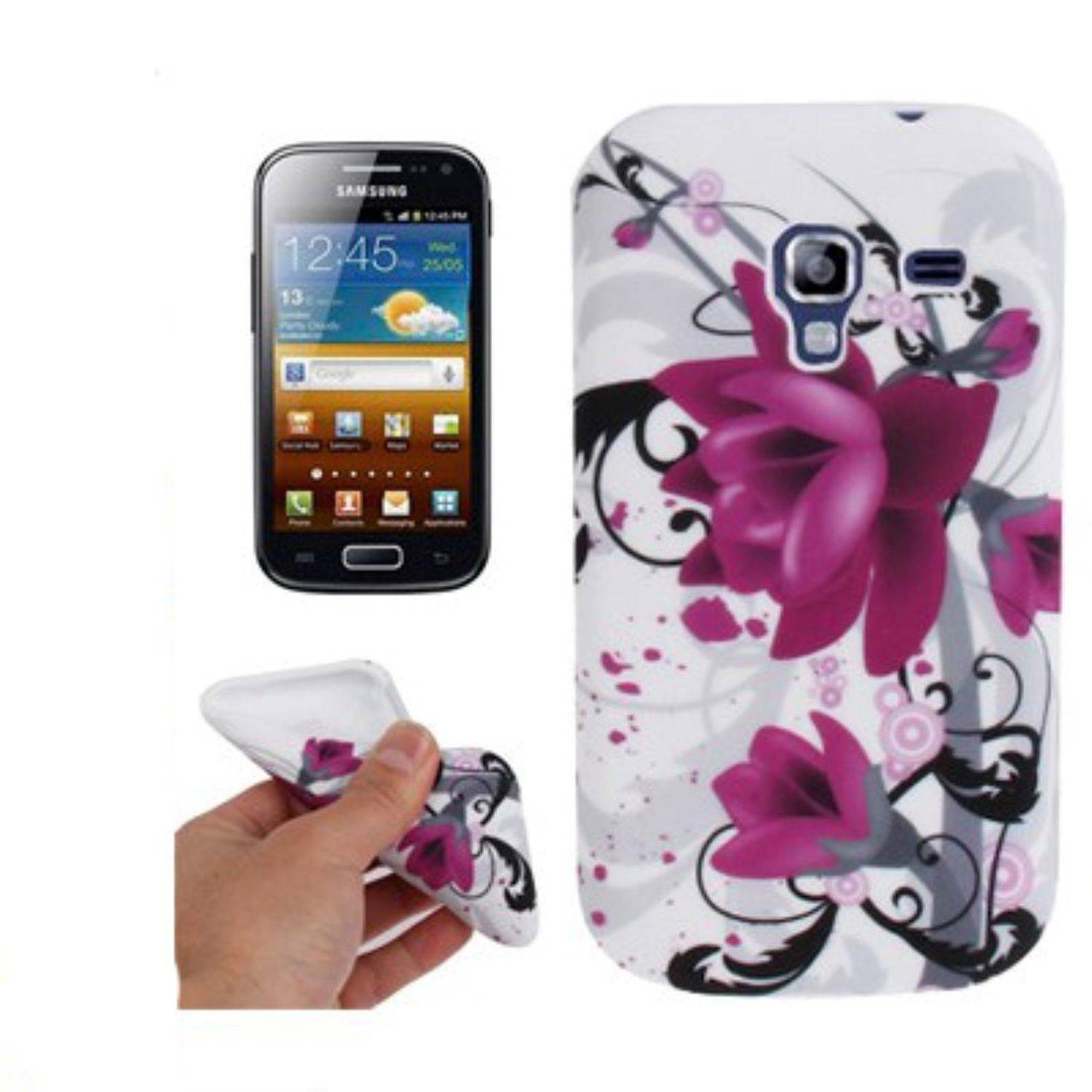 Samsung Galaxy Ace 2 i8160 Handyhülle Backcover Mehrfarbig