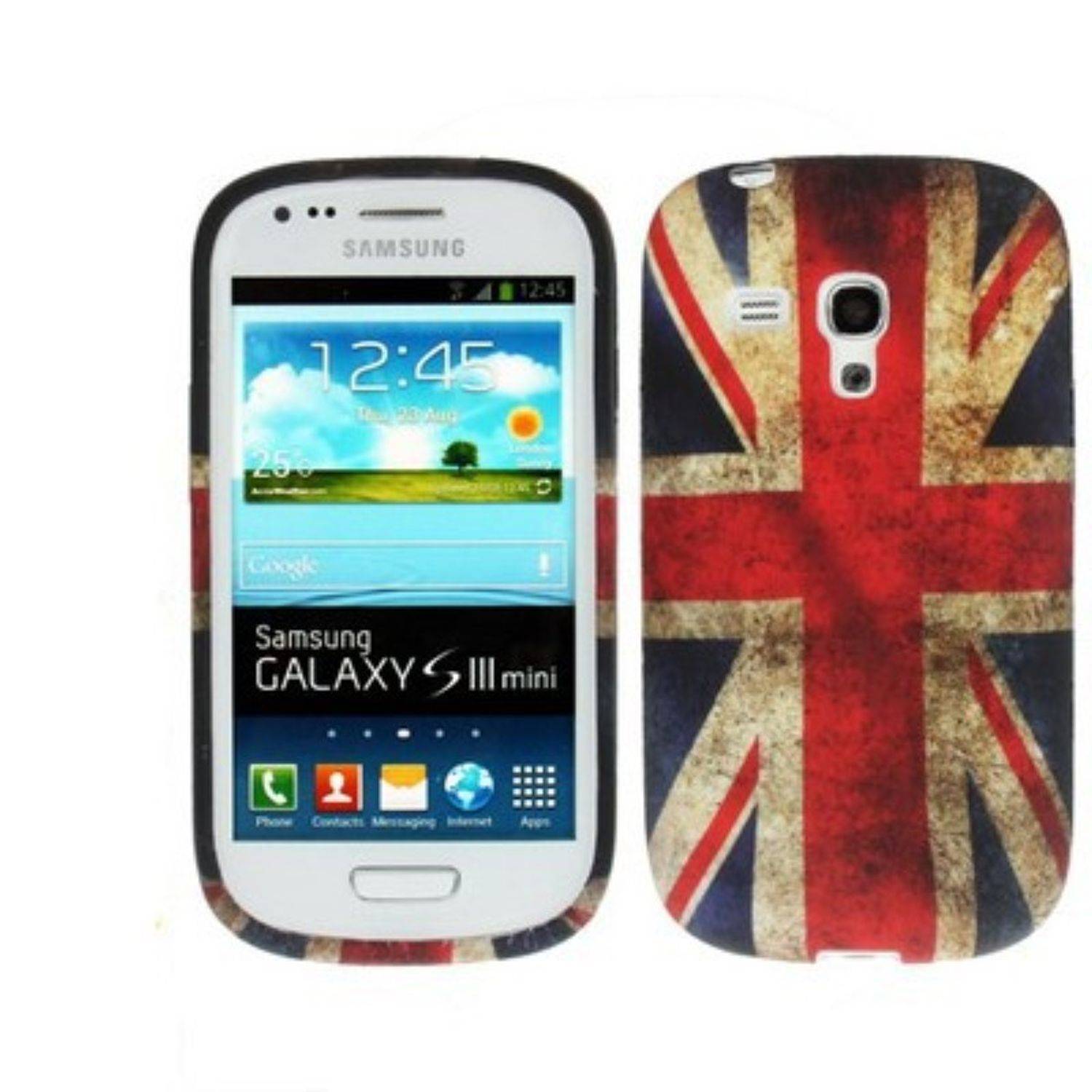 Samsung Galaxy S3 Mini Handyhülle Backcover Mehrfarbig