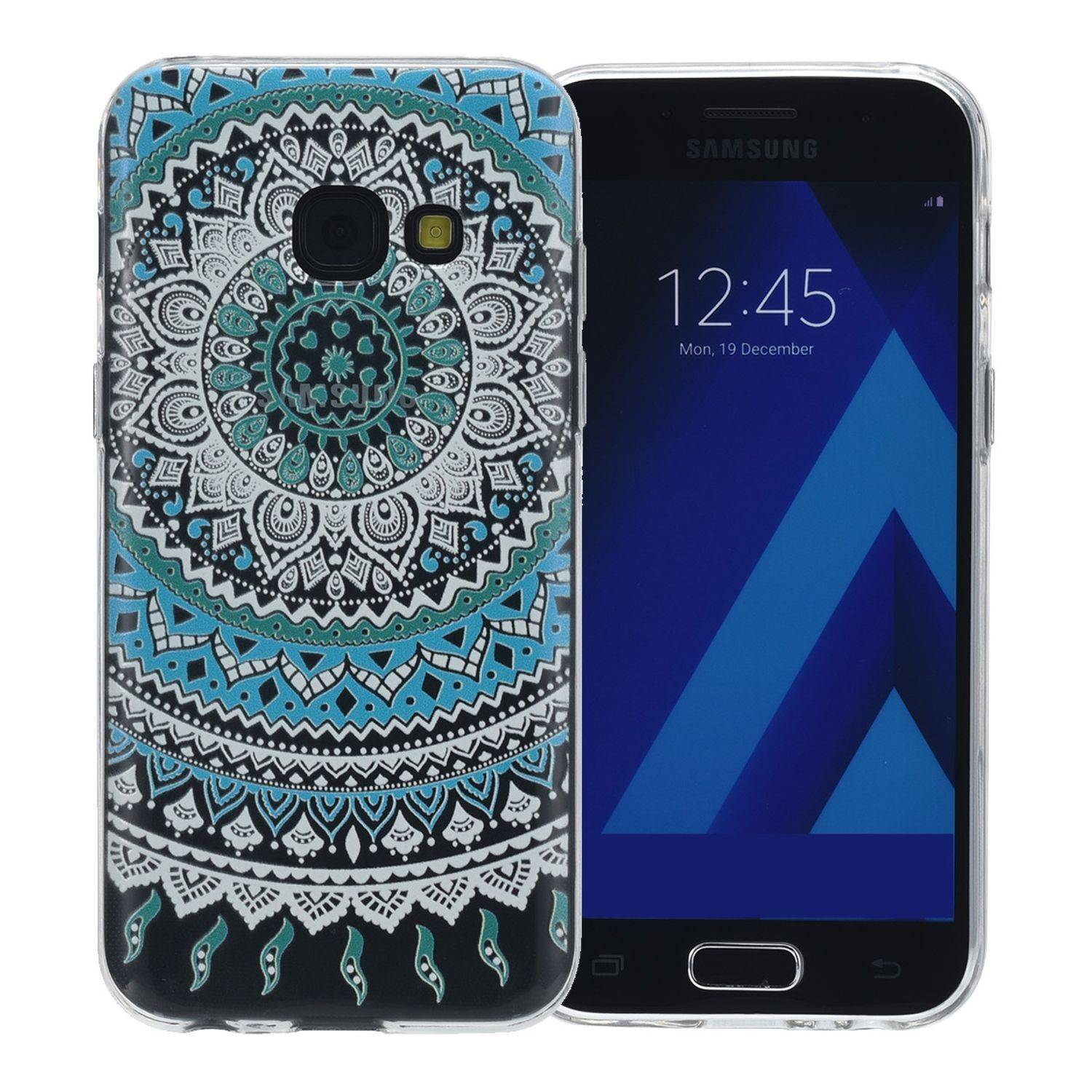 Samsung Galaxy S8 Handyhülle Backcover Blau