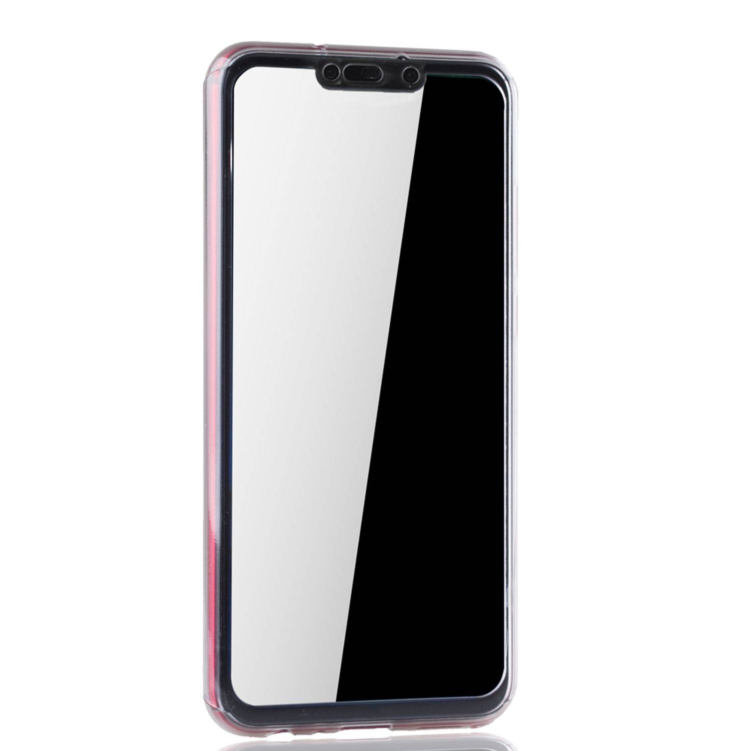 Huawei Mate 20 Lite Handyhülle 360 Grad Schutz Full Cover Transparent