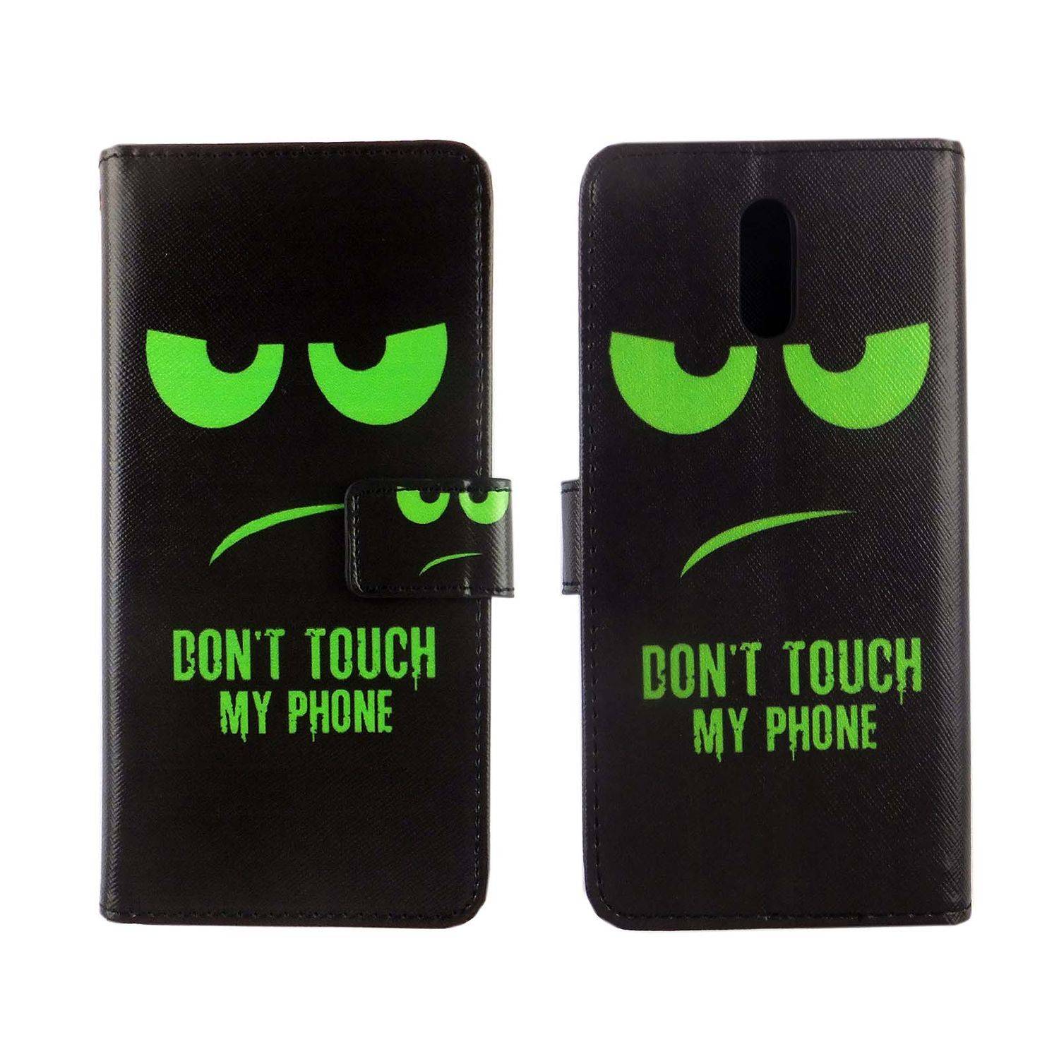 Nokia 2.3 Handyhülle Bookcover Schwarz