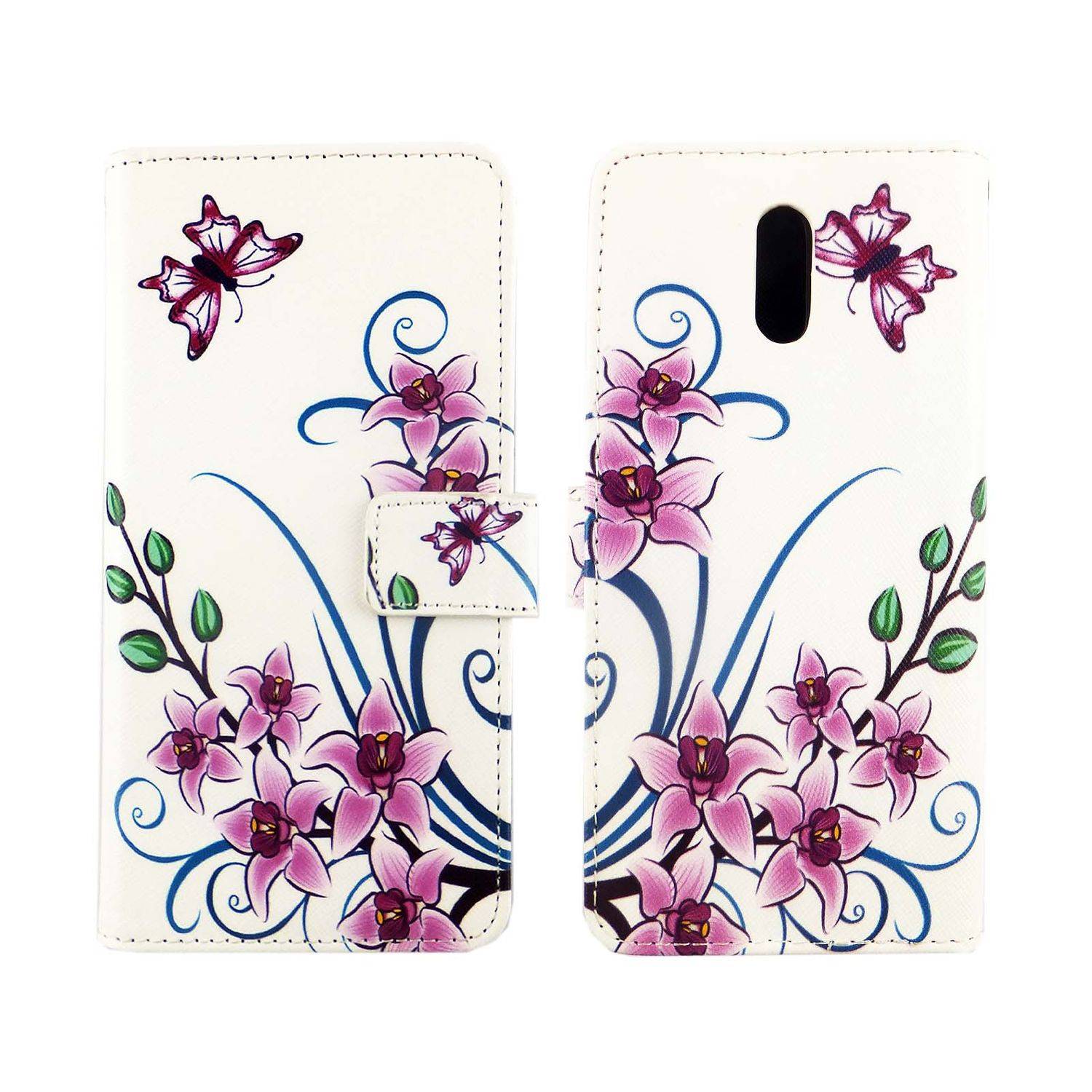 Nokia 2.3 Handyhülle Bookcover Weiß