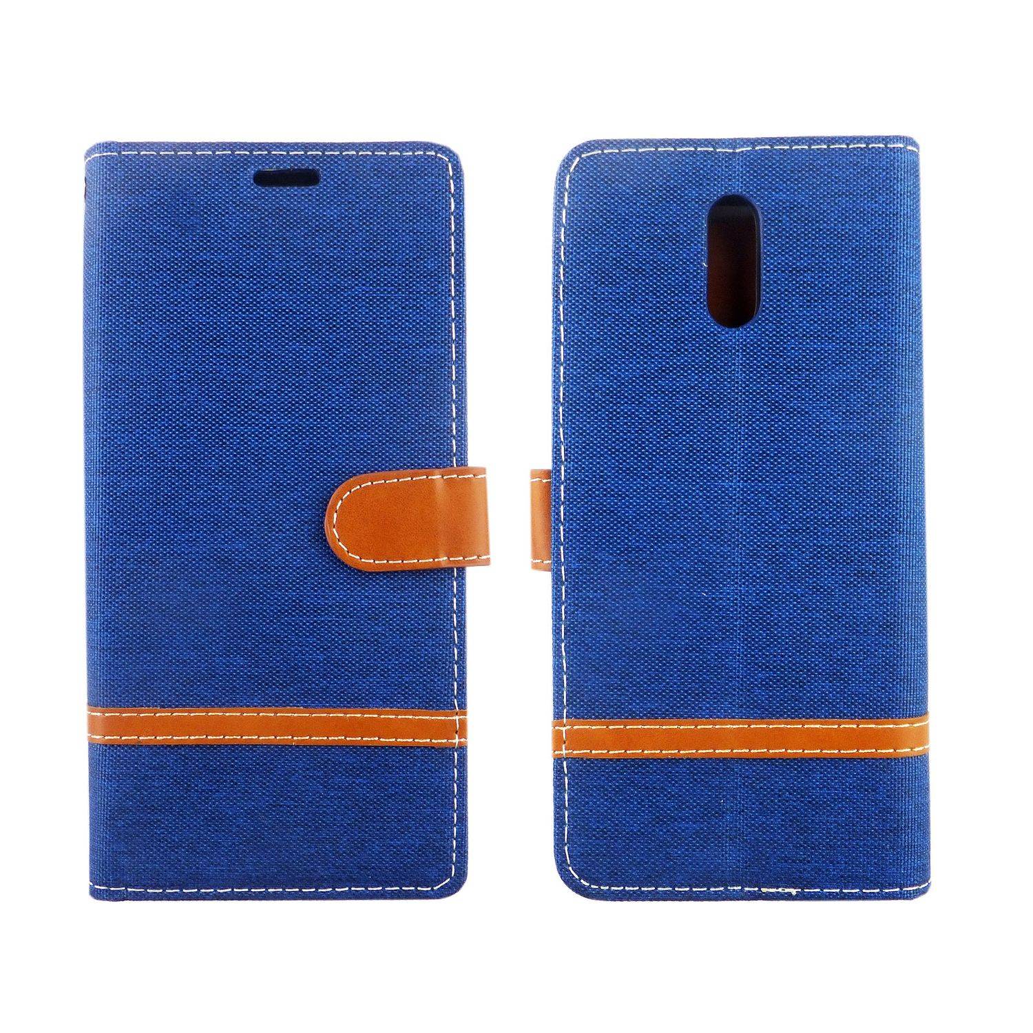 Nokia 2.3 Handyhülle Bookcover Blau