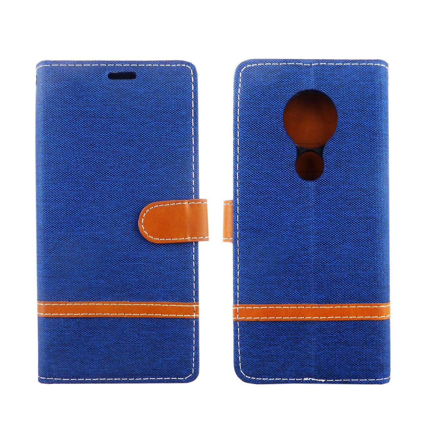 Nokia 6.2 Handyhülle Bookcover Blau