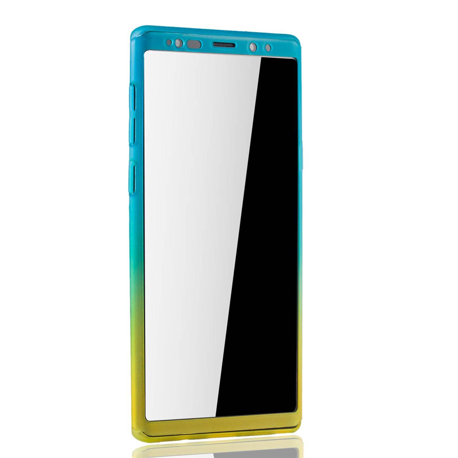 Samsung Galaxy Note 9 Handyhülle 360 Grad Schutz Full Cover Mehrfarbig