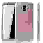Samsung Galaxy A6 (2018) Handyhülle 360 Grad Schutz Full Cover Rosa