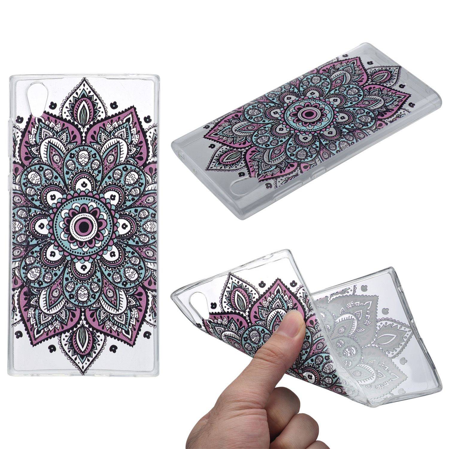 Sony Xperia XZ Premium Handyhülle Backcover Mehrfarbig