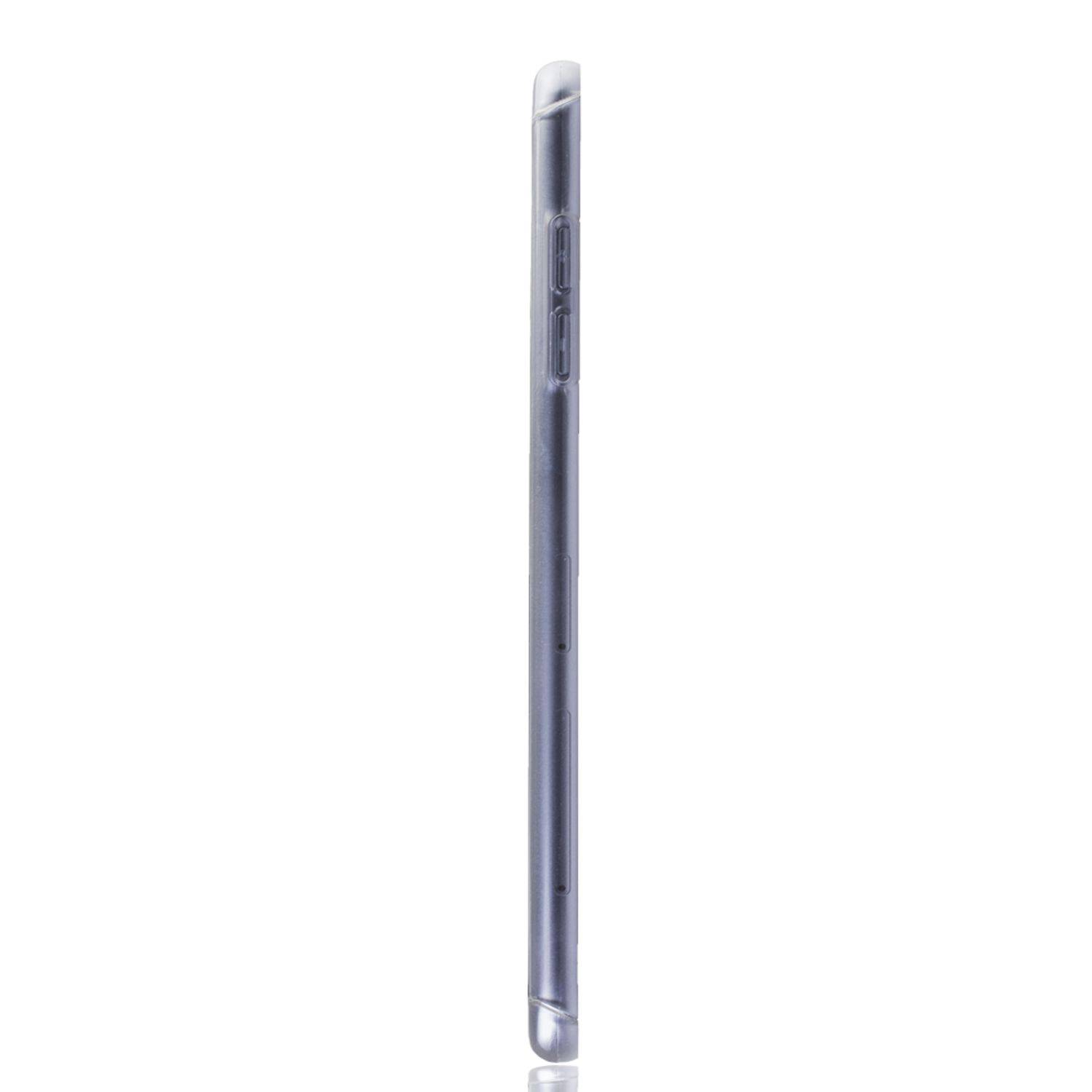 Samsung Galaxy A6 Plus (2018) Handyhülle 360 Grad Schutz Full Cover Transparent