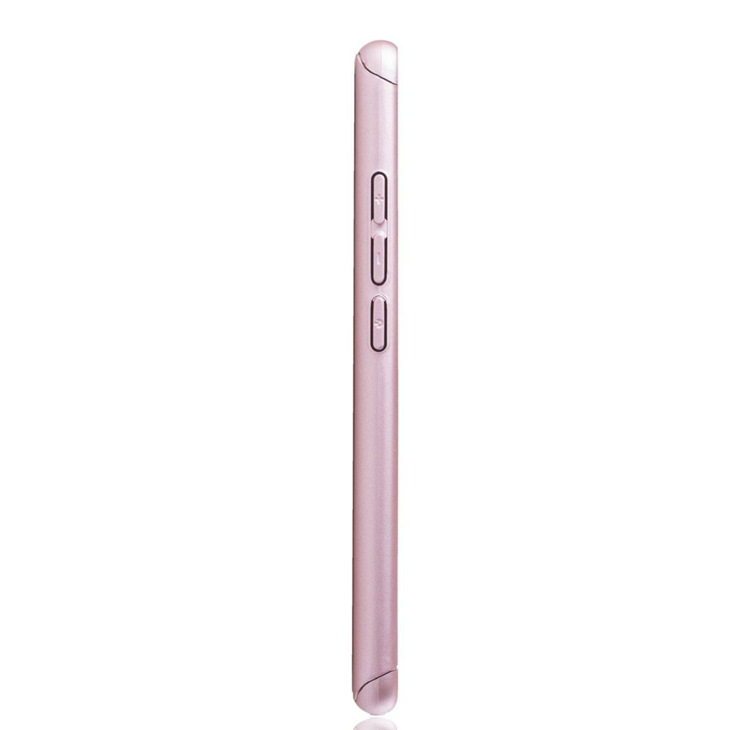 Xiaomi Mi 8 SE Handyhülle 360 Grad Schutz Full Cover Rosa