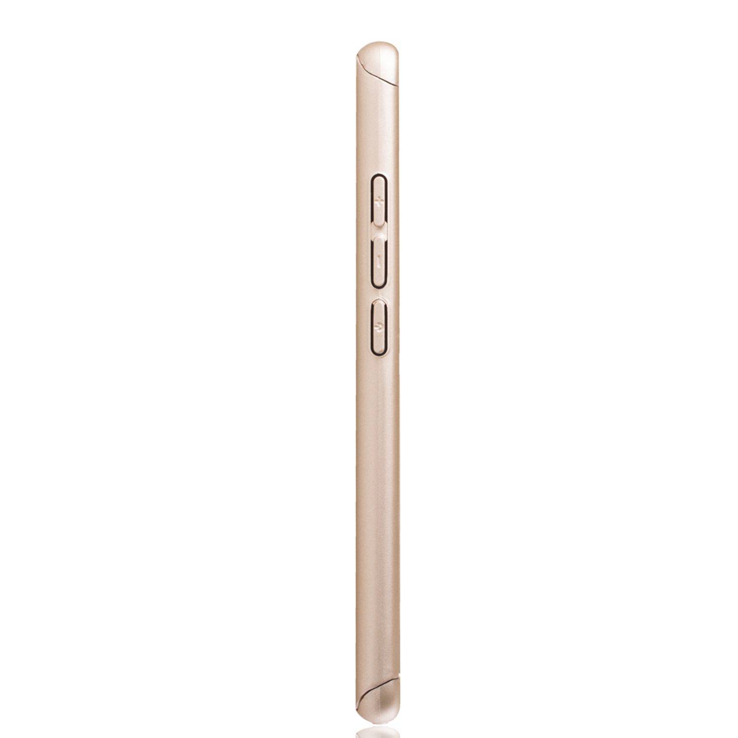 Xiaomi Mi 8 SE Handyhülle 360 Grad Schutz Full Cover Gold