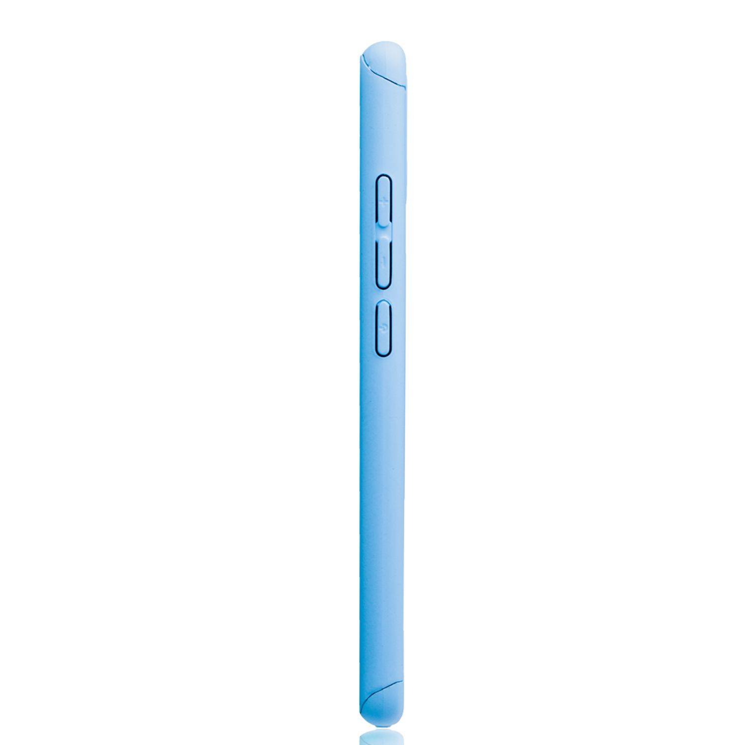 Xiaomi Mi 8 SE Handyhülle 360 Grad Schutz Full Cover Blau